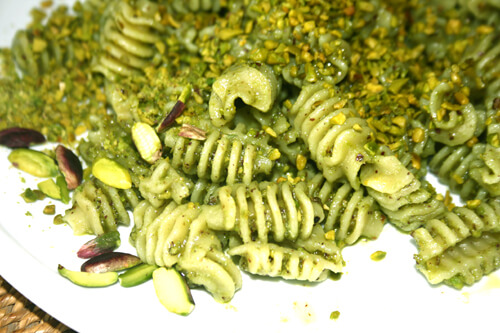 Pasta Pesto Pistachio