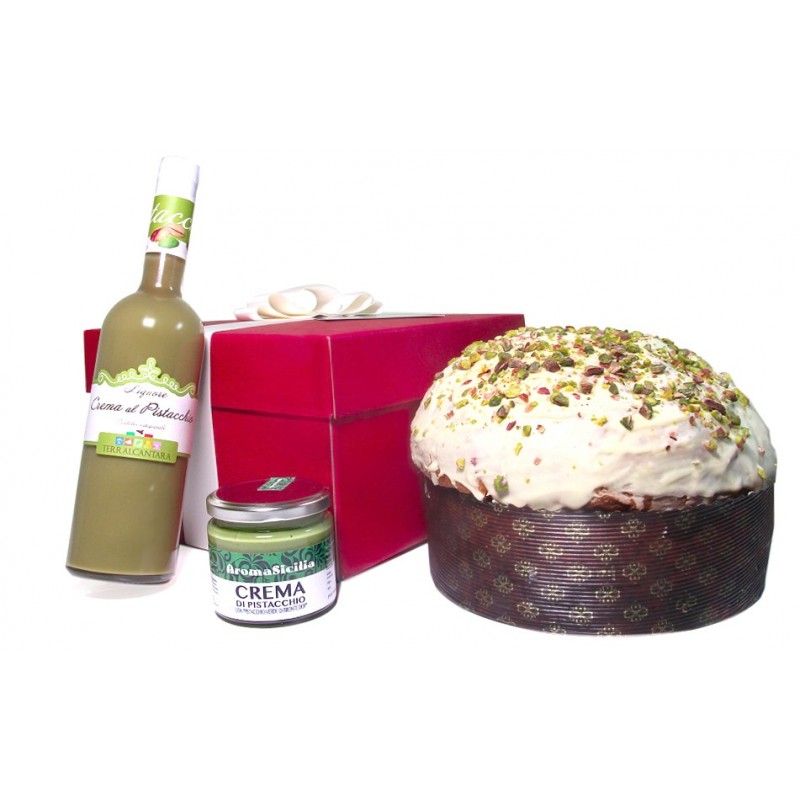 Panettone Crema Liquore di Pistacchio Panettone Crema Liquore di Pistacchio