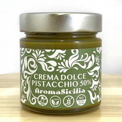 crema di pistacchio senza glutine senza lattosio senza olio di palma vegana